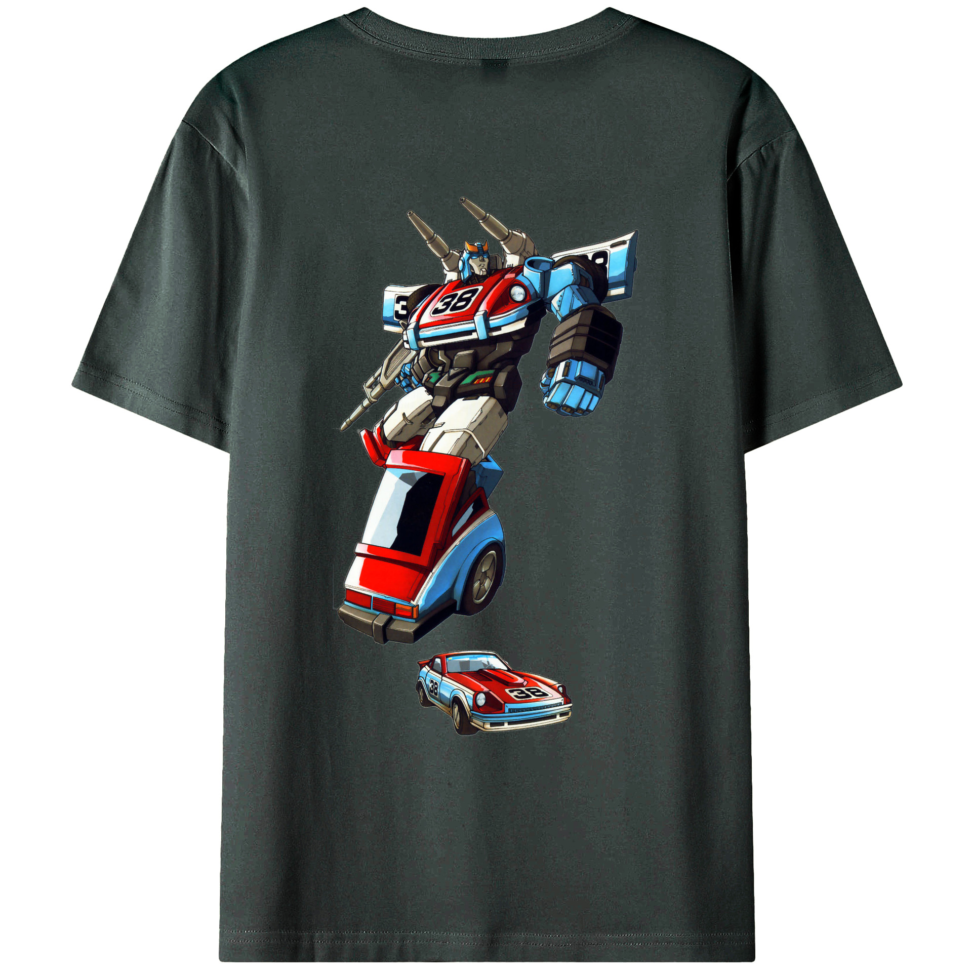 （画像用）  綿100％ メンズ半袖Tシャツ（バックプリント） 通気性